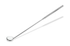 Laryngeal mirror FS Rhodium (with fixed handle)