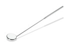 Laryngeal mirror FS Rhodium (with fixed handle)
