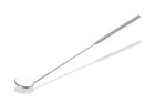 Laryngeal mirror FS Rhodium (with fixed handle)