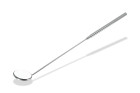 Laryngeal mirror FS Rhodium (with fixed handle)