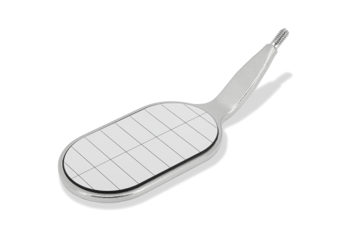 MEGA Parallelometer FS Rhodium, 22 x 37 mm