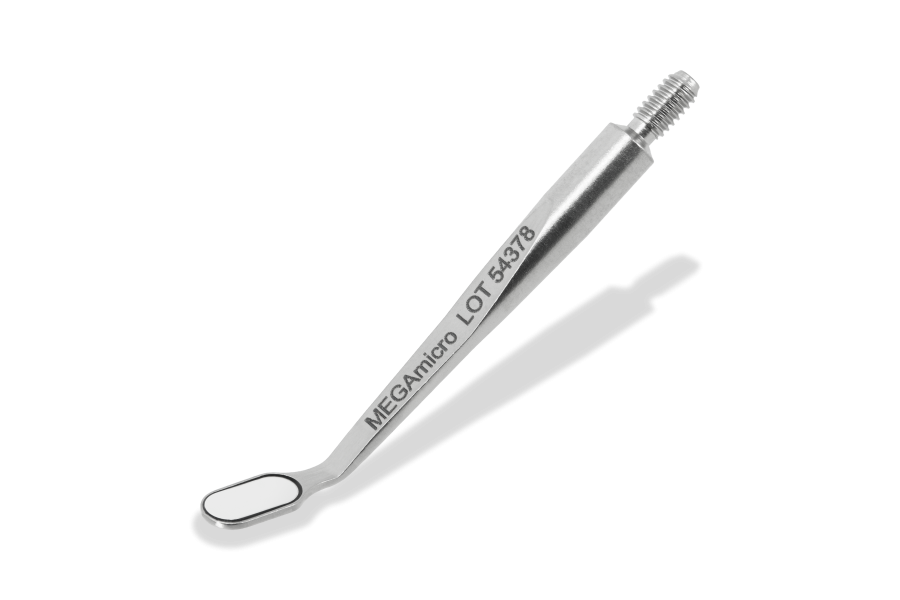 MEGAmicro, oval 3x6 mm, stainless steel