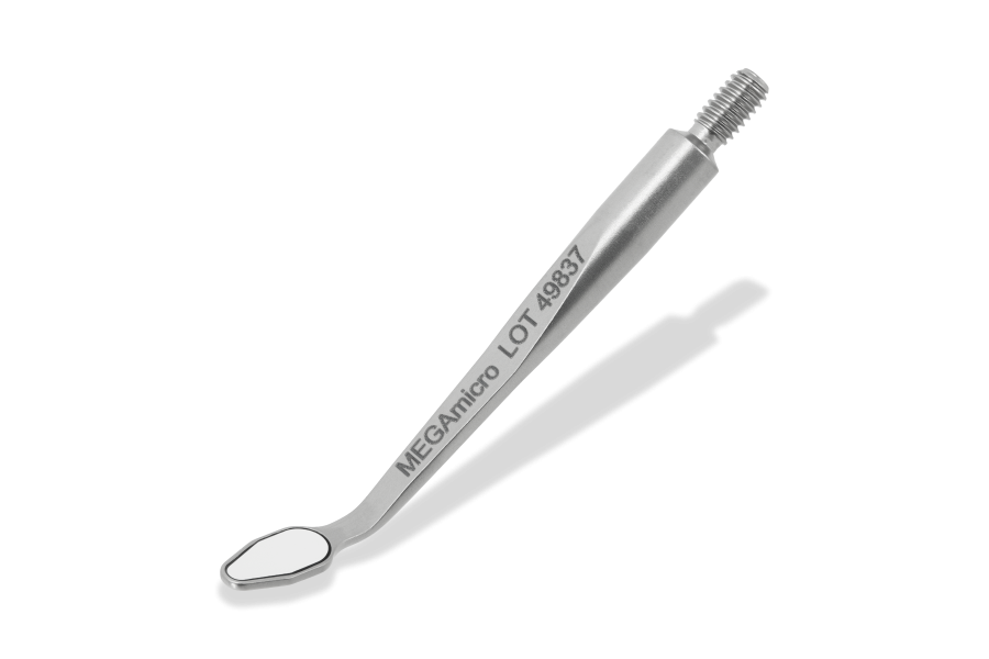 MEGAmicro, drop shape 3x6 mm, stainless steel