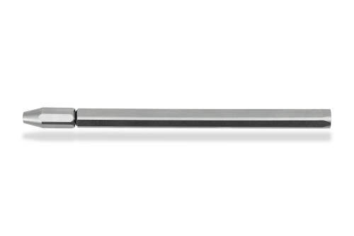 Laryngeal mirror handle with adjustment screw