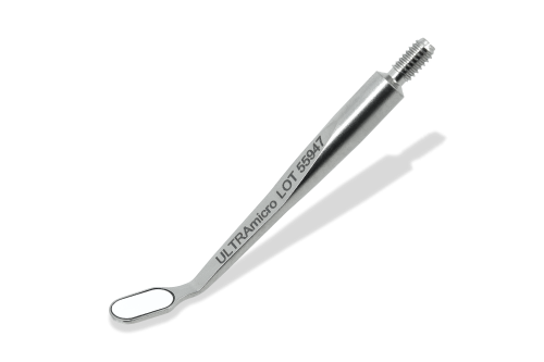 ULTRAmicro, oval 3x6 mm, Edelstahl