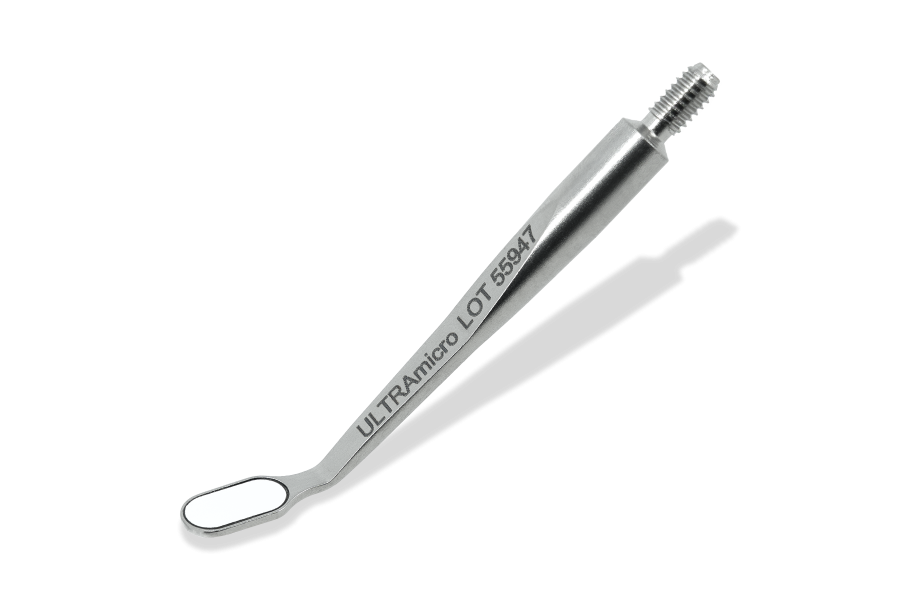 ULTRAmicro, oval 3x6 mm, Edelstahl