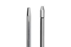 Handles for laryngeal mirrors