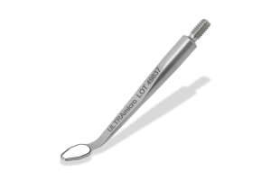 ULTRAmicro, Tropfenform 3x6 mm, Edelstahl