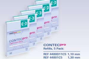 CONTECpro Stifte, Nachfüllpackung (5 Stück im Blister)